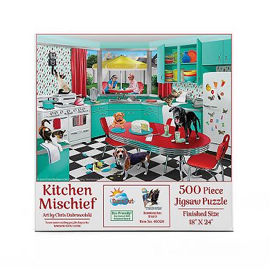 Kitchen Mischief 500 piece Jigsaw Puzzle
