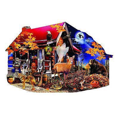 Fireflies at the Cabin 1000 piece Special Shape Jigsaw Puzzle