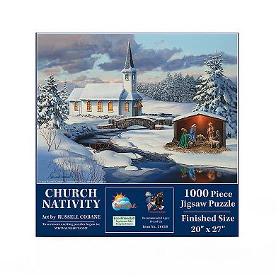 Church Nativity 1000 piece Jigsaw Puzzle