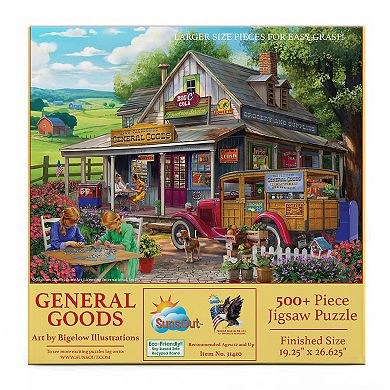 General Goods 500 piece Large Piece Jigsaw Puzzle