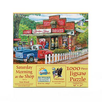 Saturday Morning at the Shop 1000 piece Jigsaw Puzzle