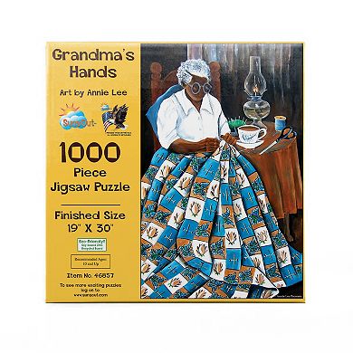 Grandma's Hands 1000 piece Jigsaw Puzzle