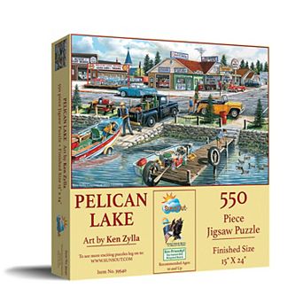 Pelican Lake 550 pc Jigsaw Puzzle