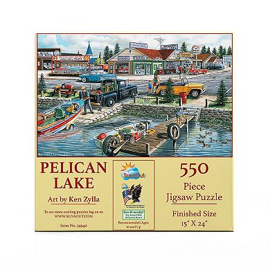 Pelican Lake 550 piece Jigsaw Puzzle