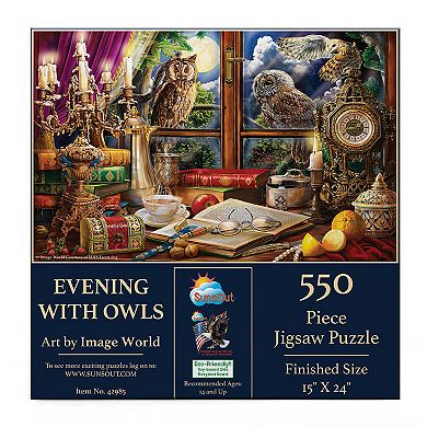 Evening with Owls 550 piece Jigsaw Puzzle