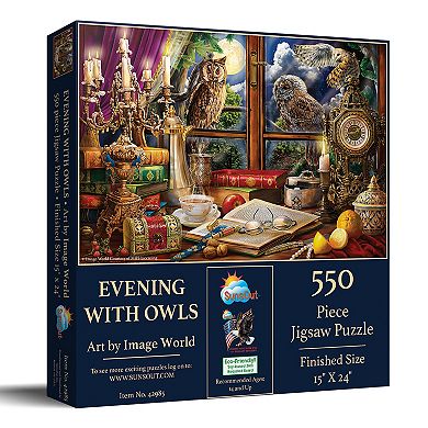 Evening with Owls 550 piece Jigsaw Puzzle
