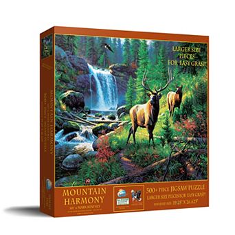 Mountain Harmony 500 pc Large Pieces Jigsaw Puzzle