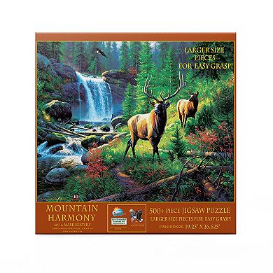 Mountain Harmony 500 piece Large Pieces Jigsaw Puzzle