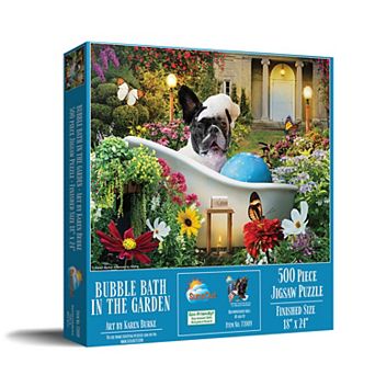 Bubble Bath in the Garden 500 pc Jigsaw Puzzle