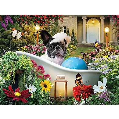 Bubble Bath in the Garden 500 piece Jigsaw Puzzle