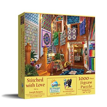 Stitched With Love 1000 pc Jigsaw Puzzle