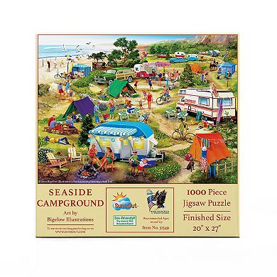 Seaside Campground 1000 piece Jigsaw Puzzle