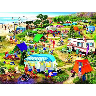 Seaside Campground 1000 piece Jigsaw Puzzle