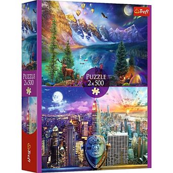 Trefl Red (2) 500 pc Puzzles - American Tour