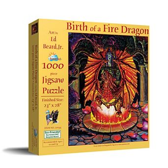 Birth of a Fire Dragon 1000 pc Jigsaw Puzzle