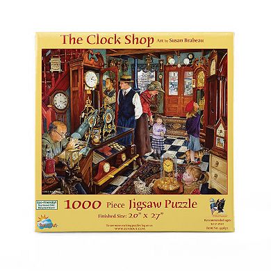 The Clock Shop 1000 piece Jigsaw Puzzle