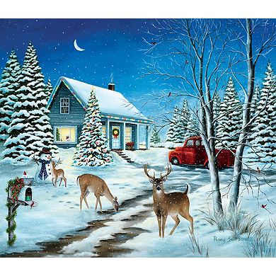 Unexpected Christmas Guests 500 piece Jigsaw Puzzle