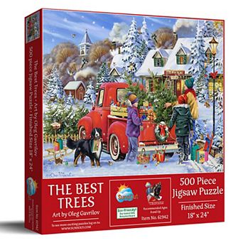 The Best Trees 500 pc Jigsaw Puzzle by Oleg Gavrilov Finished Size 18 x 24" MPN# 61942