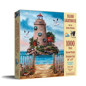 Island Lighthouse 1000 pc Jigsaw Puzzle