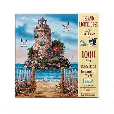 Island Lighthouse 1000 piece Jigsaw Puzzle