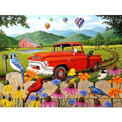 The Red Truck 500 piece Jigsaw Puzzle