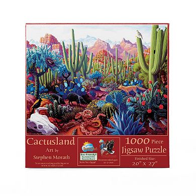 Cactusland 1000 piece Jigsaw Puzzle