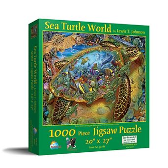 Sea Turtle World 1000 pc Jigsaw Puzzle