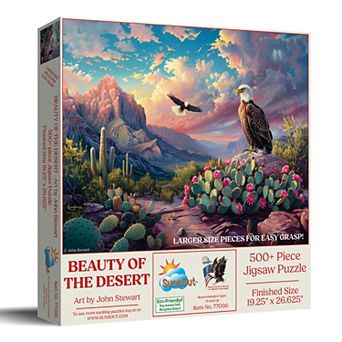 Beauty of the Desert 500 pc Large Piece Jigsaw Puzzle