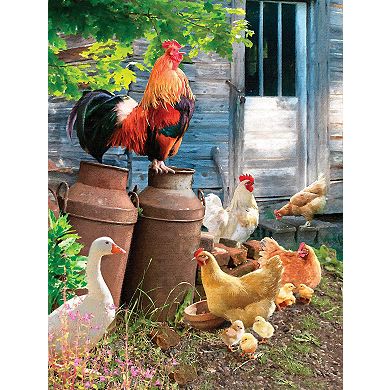 Hen Run 1000 piece Jigsaw Puzzle
