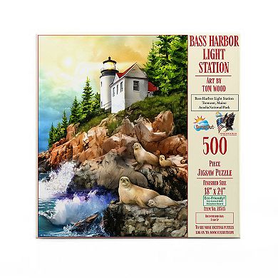 Bass Harbor Light Station 500 piece Jigsaw Puzzle