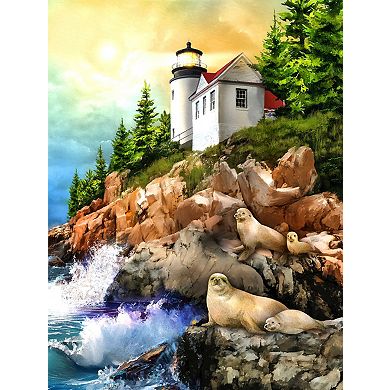 Bass Harbor Light Station 500 piece Jigsaw Puzzle