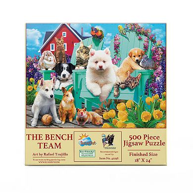 The Bench Team 500 piece Jigsaw Puzzle