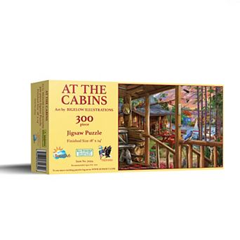 At The Cabins 300 pc Jigsaw Puzzle