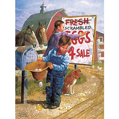 Scrambled Eggs 500 piece Jigsaw Puzzle