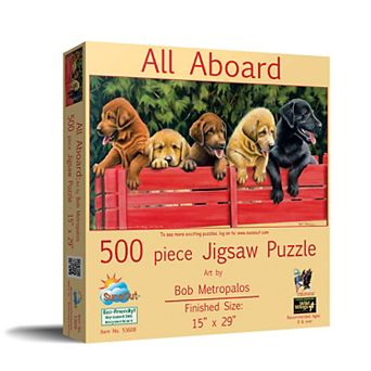 All Aboard 500 pc Jigsaw Puzzle