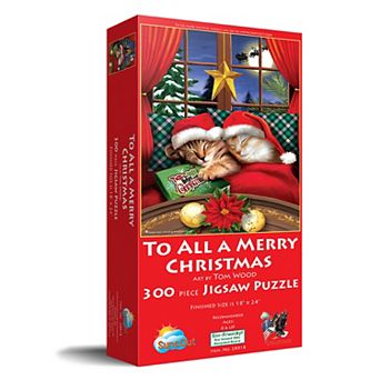 To All a Merry Christmas 300 pc Jigsaw Puzzle