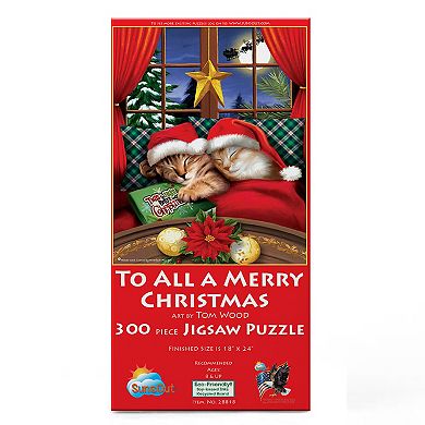 To All a Merry Christmas 300 piece Jigsaw Puzzle