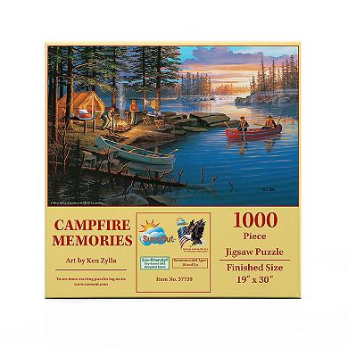 Campfire Memories 1000 piece Jigsaw Puzzle