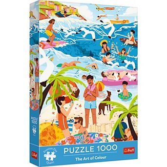 Trefl Premium Plus The Art of Colour: In the Heat of the Holiday Season 1000 pc Puzzle