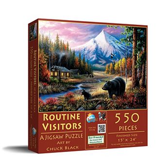 Routine Visitors 550 pc Jigsaw Puzzle