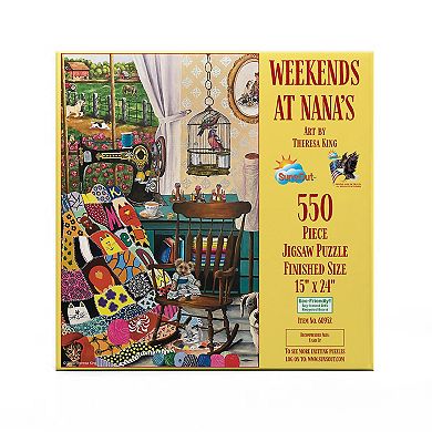 Weekends at Nana's 550 piece Jigsaw Puzzle