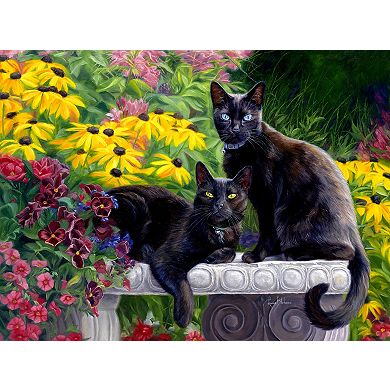 Black Beauties 1000 piece Jigsaw Puzzle