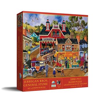 Jerrigan Bros General Store 1000 pc Large Pieces Jigsaw Puzzle