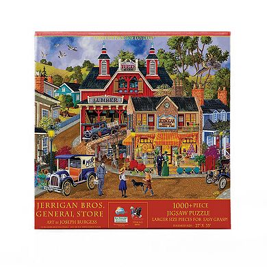 Jerrigan Bros General Store 1000 piece Large Pieces Jigsaw Puzzle