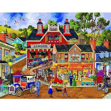 Jerrigan Bros General Store 1000 piece Large Pieces Jigsaw Puzzle