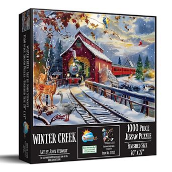 Winter Creek 1000 pc Jigsaw Puzzle