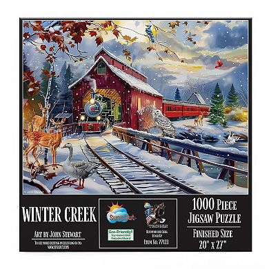 Winter Creek 1000 piece Jigsaw Puzzle