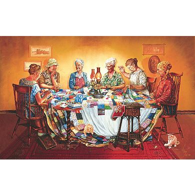 A Quilting Party 550 piece Jigsaw Puzzle