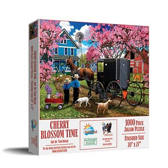 Cherry Blossom Time 1000 pc Jigsaw Puzzle