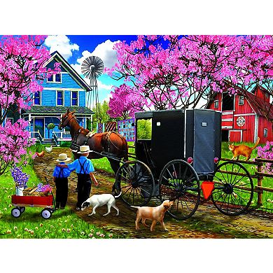 Cherry Blossom Time 1000 piece Jigsaw Puzzle